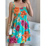 VESTIDO CURTO CLARISSE VERDE AGUA