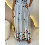 VESTIDO ROSE AZUL/VERMELHO