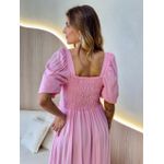 VESTIDO MIDI ANA BEATRIZ ROSA