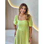 VESTIDO MIDI ANA BEATRIZ VERDE LIMA