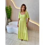 VESTIDO MIDI ANA BEATRIZ VERDE LIMA