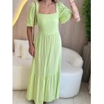 VESTIDO MIDI ANA BEATRIZ VERDE LIMA