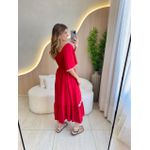 VESTIDO MIDI HELENA VERMELHO
