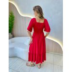 VESTIDO MIDI HELENA VERMELHO