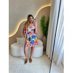 VESTIDO CURTO ANA FLÁVIA COLORIDO