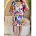 VESTIDO CURTO ANA FLÁVIA COLORIDO