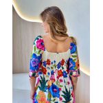 VESTIDO CURTO ANA FLÁVIA COLORIDO