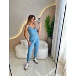 MACACÃO JARDINEIRA JEANS