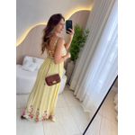 VESTIDO LONGO LAURIANE AMARELO