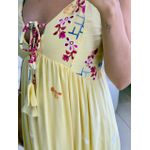 VESTIDO LONGO LAURIANE AMARELO