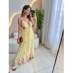 VESTIDO LONGO LAURIANE AMARELO