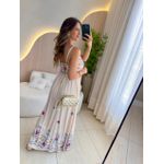 VESTIDO LONGO LAURIANE NUDE