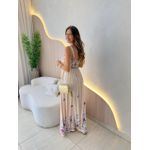 VESTIDO LONGO LAURIANE NUDE