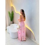 VESTIDO LONGO LAURIANE ROSA