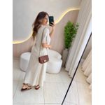 VESTIDO LINHO KALITA CRU