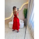 VESTIDO MIDI JULY VERMELHO
