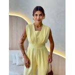 MACACÃO PANTALONA BYA AMARELO