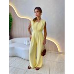 MACACÃO PANTALONA BYA AMARELO