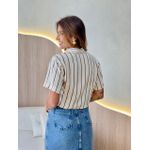 BLUSA CROPPED MAYA OFF/MARROM