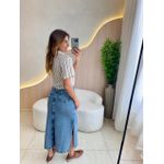 BLUSA CROPPED MAYA OFF/MARROM