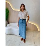 BLUSA CROPPED MAYA OFF/MARROM