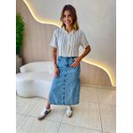 BLUSA CROPPED MAYA OFF/ AZUL