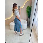 BLUSA CROPPED MAYA OFF/ AZUL