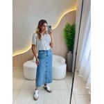 BLUSA CROPPED MAYA OFF/ AZUL