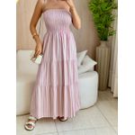 VESTIDO MIDI DUDA ROSA