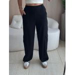 CALÇA PANTALONA CARGO PRETO