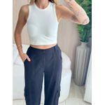 CALÇA PANTALONA CARGO PRETO