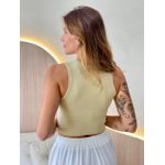 BLUSA CROPPED JU PISTACHE