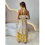VESTIDO MIDI SUZANE AMARELO