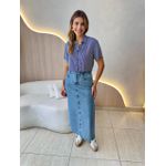 BLUSA CROPPED MAYA AZUL MARINHO