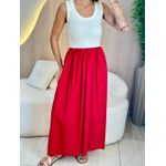 VESTIDO MIDI MANUELA VERMELHO