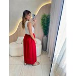 VESTIDO MIDI MANUELA VERMELHO