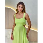 VESTIDO MIDI CAROLAYNE VERDE LIMA