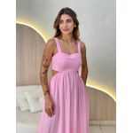 VESTIDO MIDI CAROLAYNE ROSA