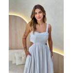 VESTIDO MIDI CAROLAYNE BRANCO