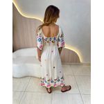 VESTIDO BETE MANGA ROSA/AZUL