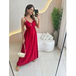 VESTIDO MIDI LOUISE VERMELHO