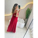 VESTIDO MIDI LOUISE VERMELHO