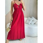 VESTIDO MIDI LOUISE VERMELHO