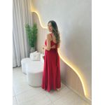 VESTIDO MIDI LOUISE VERMELHO