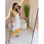 VESTIDO MIDI ANA LAURA OFF
