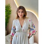 VESTIDO CURTO PANDORA ROSA/AZUL