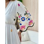 VESTIDO CURTO PANDORA ROSA/AZUL