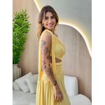 VESTIDO LONGO CLOE AMARELO