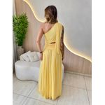 VESTIDO LONGO CLOE AMARELO