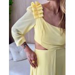 VESTIDO MIDI MARINA AMARELO